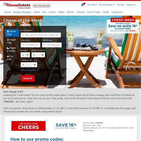 cheaptickets   hotel bookings prices   ozbargain