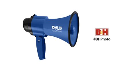 pyle pro pmpbl  megaphone  siren blue pmpbl bh