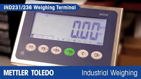 ind  ind weighing terminals increase  productivity mettler toledo es youtube