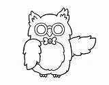 Coloringcrew Owl Teacher Coloring sketch template