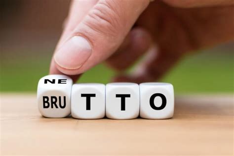 bleibt netto vom brutto