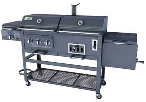 gas charcoal combo grills   dual fuel grill reviews