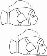 Fish Clown Coloring Two Clownfish Color Drawing Bigactivities Kids Print Getdrawings Pages Fish2 sketch template
