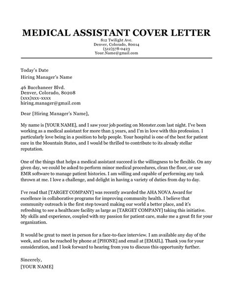 health care cover letter template withlithleateay