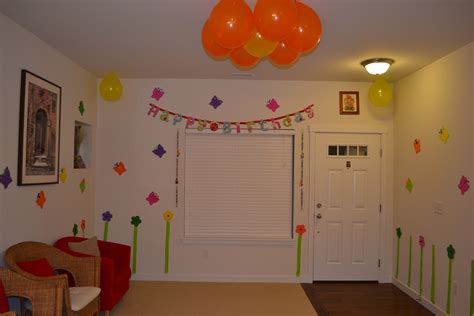 decorate  room  birthday party colourdrive home varsity
