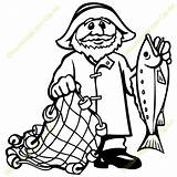 Fisherman Clipart Clipground Clipartmag Fishermen sketch template