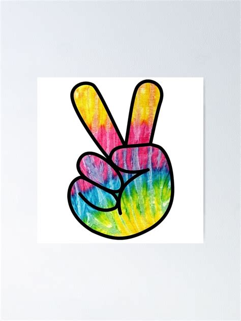colorful peace sign hand clipart ubicaciondepersonascdmxgobmx