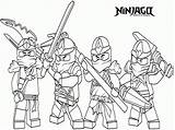 Coloring Ninjago Pages Lego Kai Printable Popular sketch template