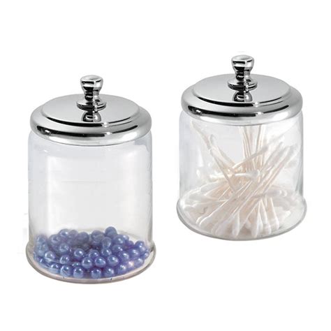 Clear Apothecary Glass Jar with Lid - 5Dia x 12H