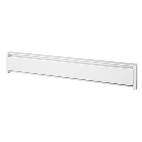 cadet 47 softheat hydronic electric baseboard heater 750w 208v white