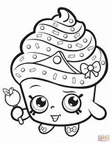 Shopkins Lippy Lips Coloring Pages Getcolorings sketch template