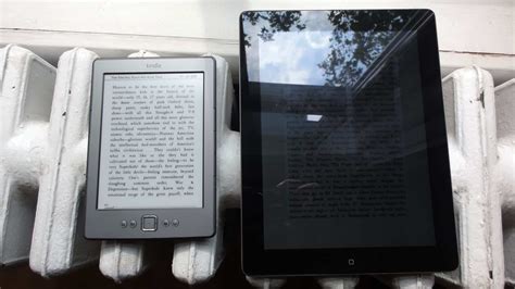 whats  difference   kindle screen   ipad screen