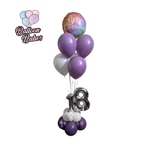 Deluxe Numbered Centerpiece – Balloon Babes Cornwall
