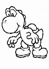 Mario Yoshi Coloring Pages Coloriage Kids Super Luigi Printable Colouring Et Dessin Woolly Imprimer Colorier Print Library Clipart Popular Template sketch template