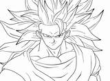 Dragon Coloring Ball Pages Kai Goku Saiyan Super Getcolorings sketch template