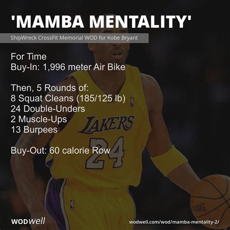 mamba mentality wod