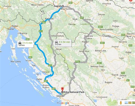 krka national park  zagreb split dubrovnik croatia week