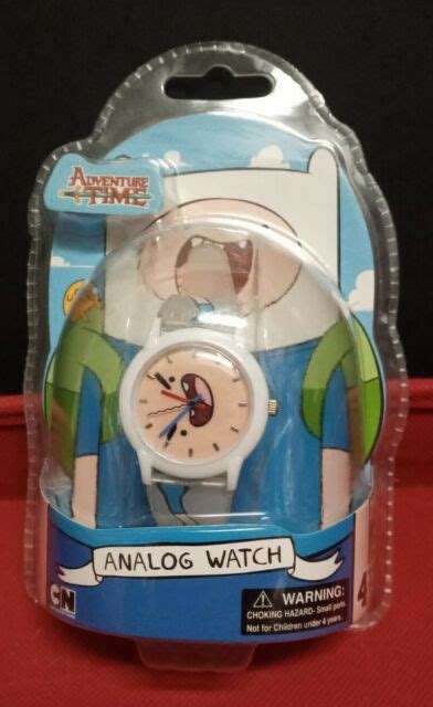 Adventure Time Angry Finn The Human Analog Watch Cartoon