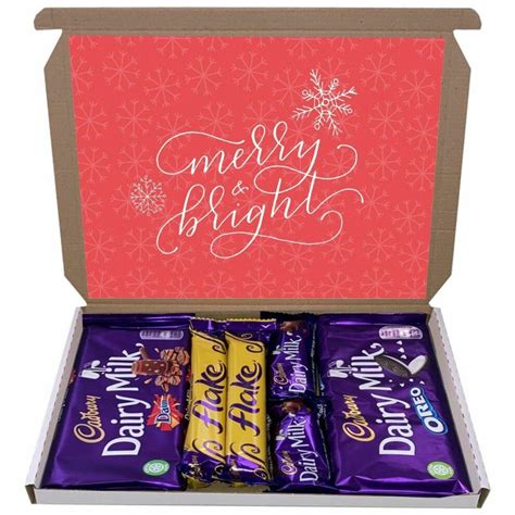 christmas 10 christmas cadbury chocolate sweet t hamper box on onbuy