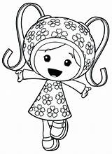 Coloring Umizoomi Team Pages Printable Getdrawings sketch template
