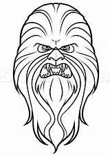 Chewbacca Drawing Easy Clipart Clipartmag Draw Webstockreview sketch template