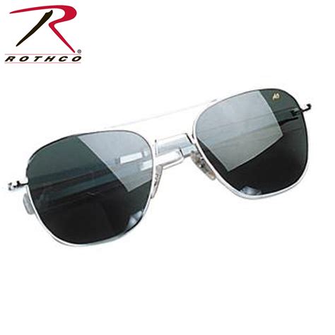 rothco american optics genuine government a f pilot sunglasses gold