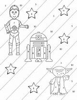 Proportions Star sketch template