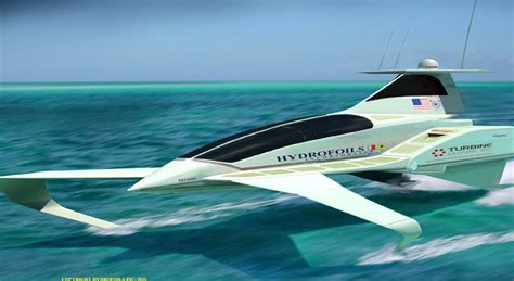 hydrofoils incorporated successfully completes testing  prototype    foot high speed
