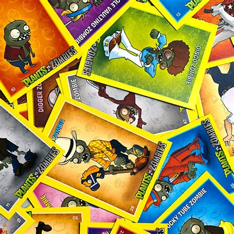 Plants Vs Zombies Trading Cards Now Available Pixel