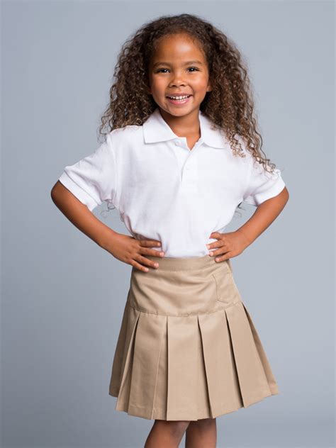 uniform skirts dressed  girl
