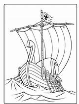 Viking Coloring Pages Ship Kids Vikings Longboat Ausmalbilder Wickie Fun Printable Drawing Wicky Wikinger Colouring Wikingerschiff Ausmalen Schiff Clipart Sheets sketch template