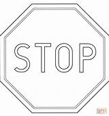 Stop Sign Coloring Printable Road Pages Color Poland Clipart Comments Clip sketch template