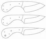 Knife Knives Template Patterns Throwing Choose Board sketch template