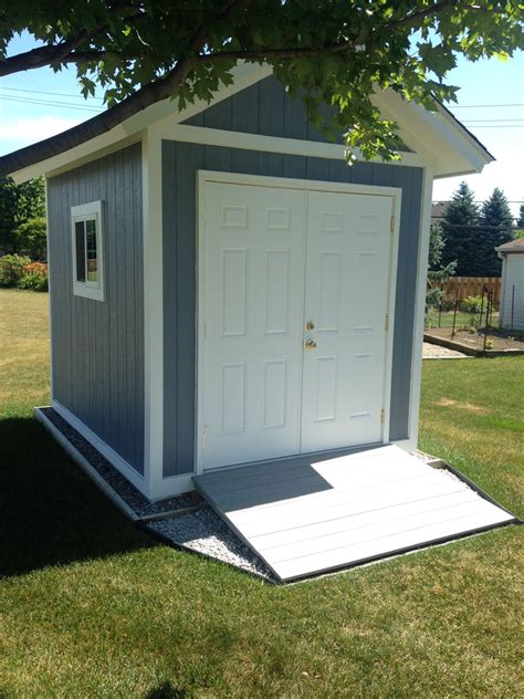backyard storage shed country life projects