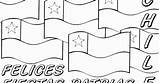 Chile Fiestas Patrias Coloring sketch template