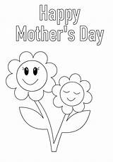 Mothers Colouring Sunflowers Coloringpage Kaio sketch template