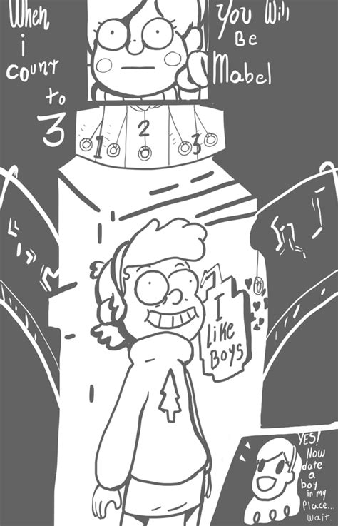 Dipper Being Hypnotised To Act Like Mabel Gravityfalls