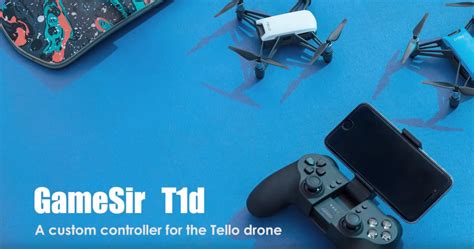 youtube video  gamesir shared  techthusiastnet gamesir td dji tello drone