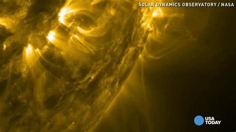 Nasa Captures Huge Explosion On The Surface Of The Sun