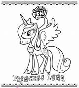 Coloring Pony Pages Luna Mlp Little Printable Books Equestria Filly Equestriadaily Getdrawings Getcolorings Popular Official G4 Artikel Dari Ml sketch template