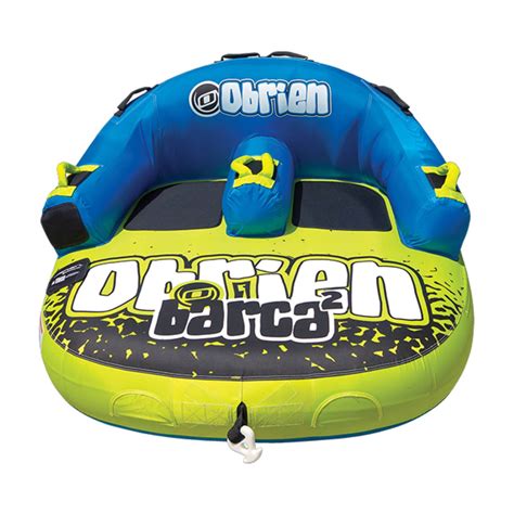 obrien barca  kickback inflatable  person towable water tube raft