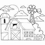 Coloring Pages House Surfnetkids Barn Next Choose Board sketch template