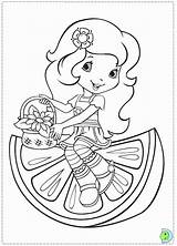 Coloring Strawberry Shortcake Pages Characters Princess Dinokids Library Clipart Kids Close Print Popular sketch template