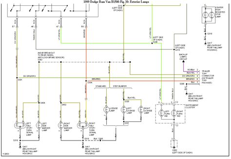 dodge dakota brake light wiring diagram wiring diagram