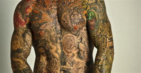 awesome is all i can say just look at all of his intricate tattoos these are amazing
