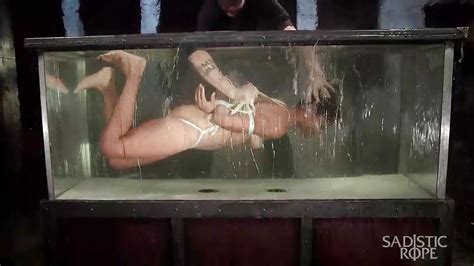 lotus lain gets tortured in the water hd from kink sadistic rope