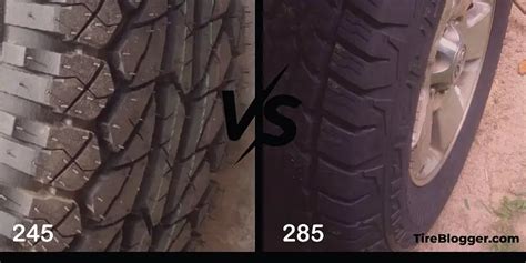 tires comparison table