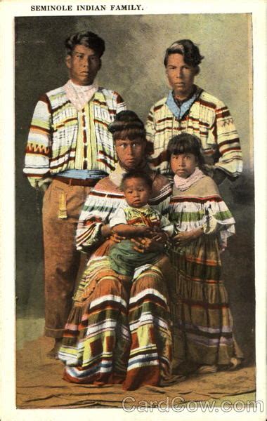 seminole indian family native americana