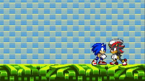 Short Sprite Fight Sonic Vs Shadow [old] Youtube