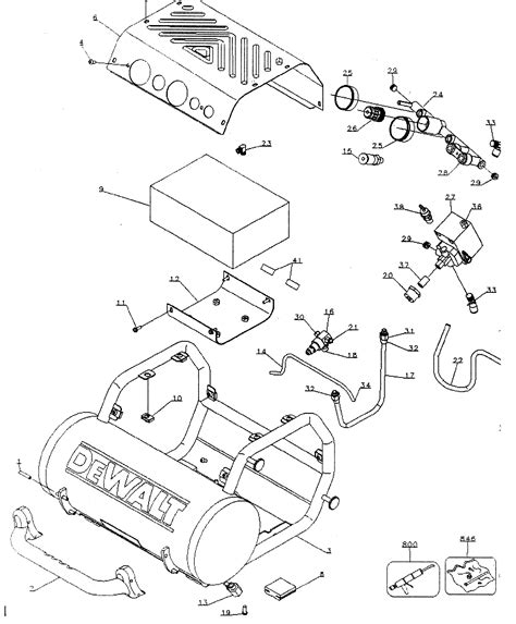 dewalt air compressor parts model  sears partsdirect